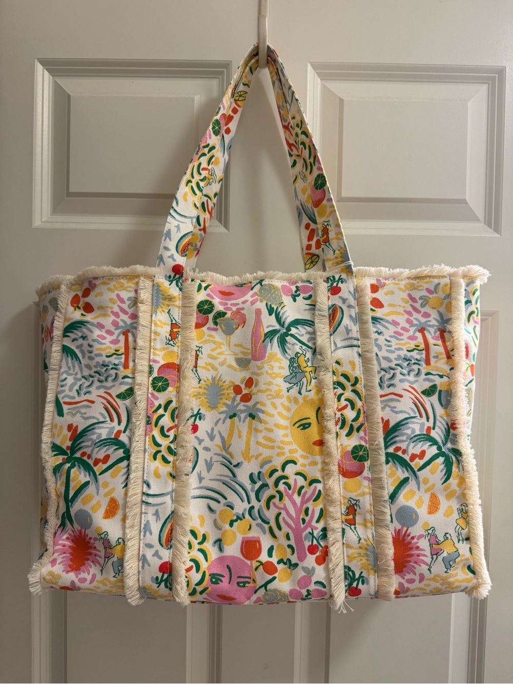 Roller Rabbit x Target Printed Canvas Tote Bag